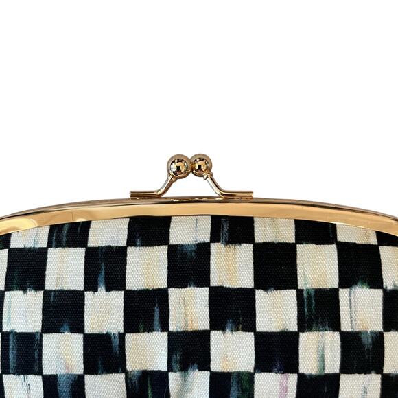 Brand New Mackenzie-Childs Courtly Check Eyeglasses Case. Size 7" X 4.5" - Picture 8 of 11